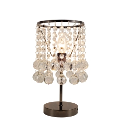 London crystal lampka 1pł czarny chrom 527701-29 REALITY - zdjęcie produktu
